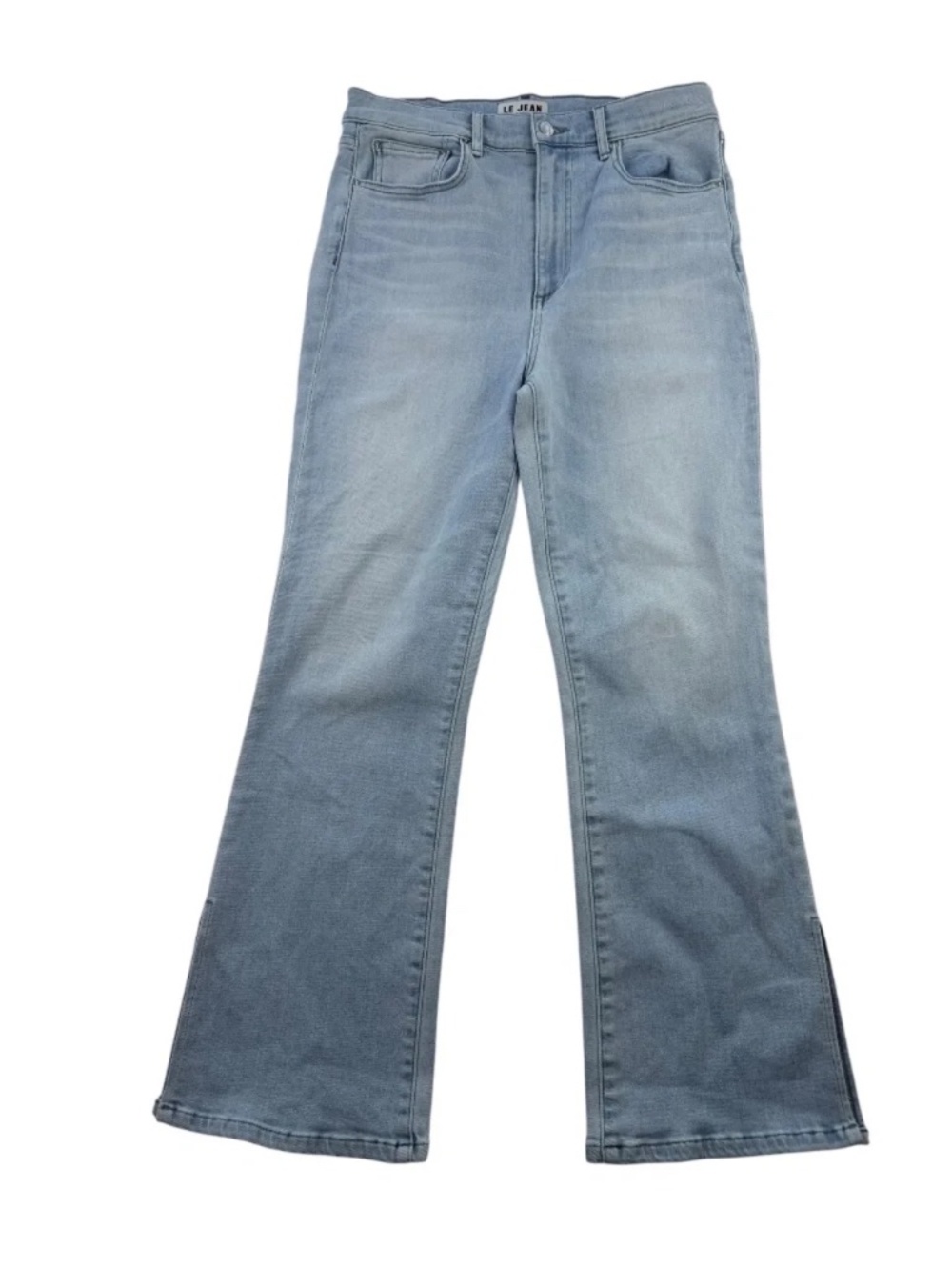 Le Jean Stella Crop Flare Jeans Size 29